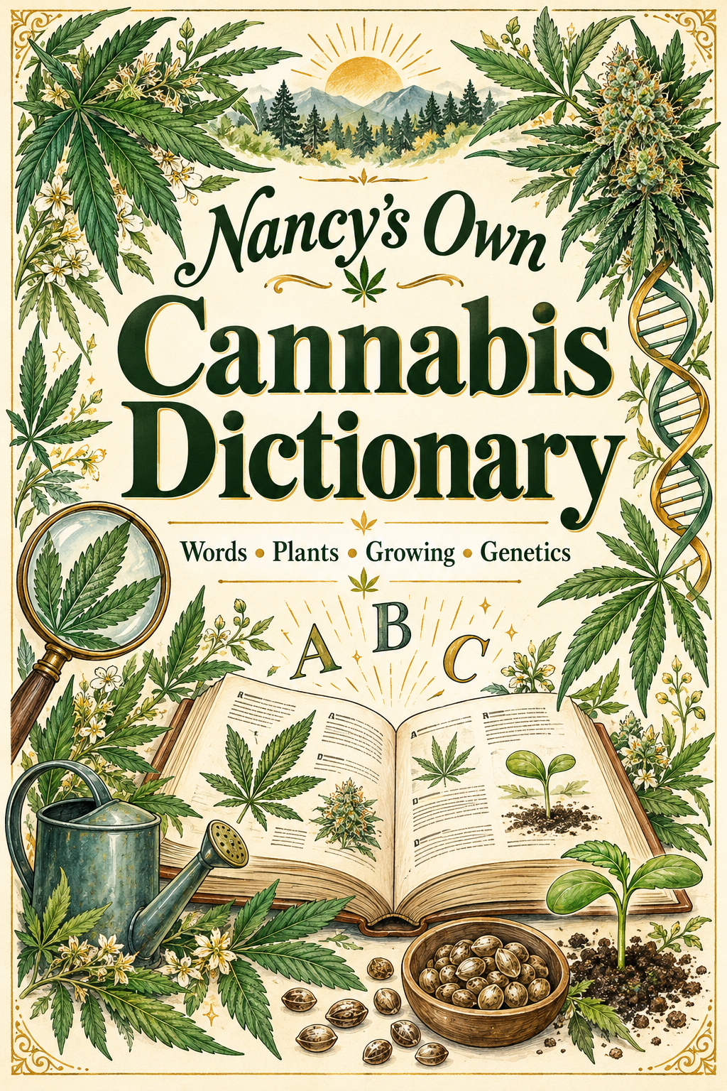 Illustrated Nancy’s Own Cannabis Dictionary cover